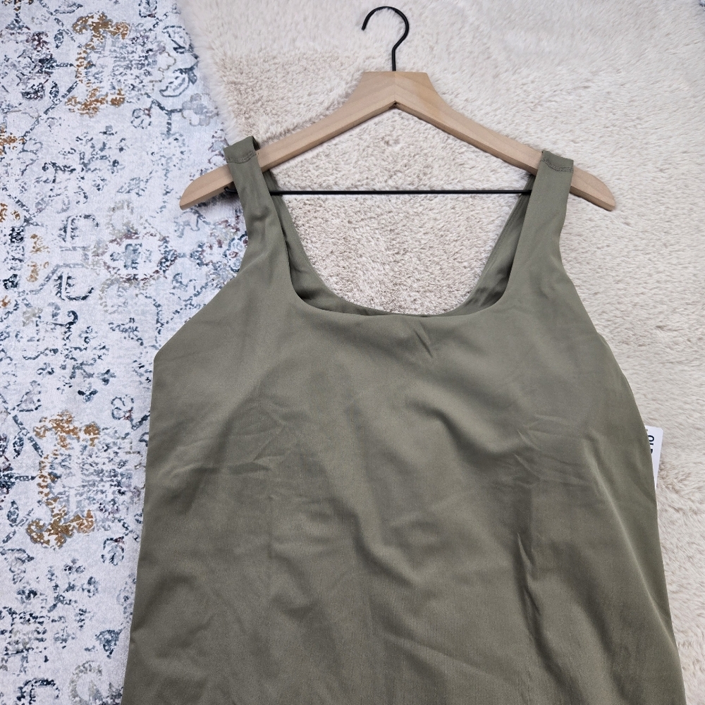 Old Navy PowerSoft Athletic Dress Women Plus Size Green XXL TALL BNWT - Picture 3 of 10